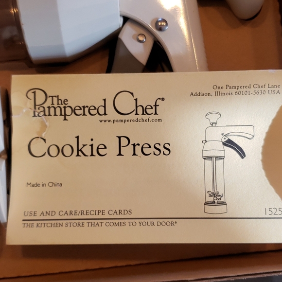 Pampered chef cookie press - Picture 4 of 4
